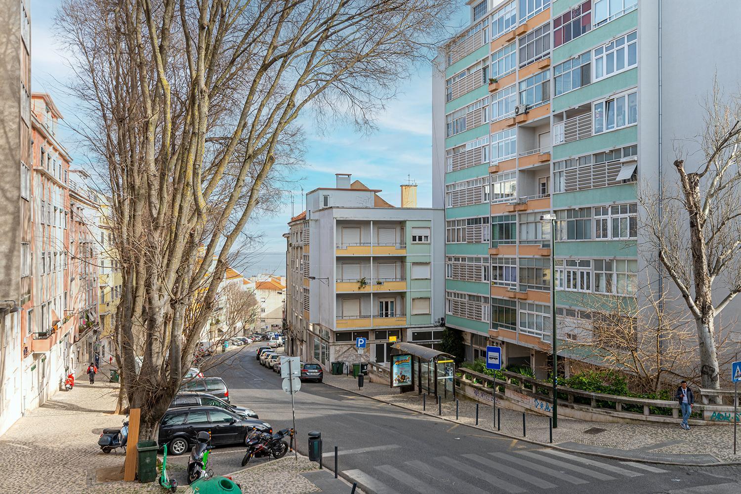 Spacious Apartment With Terrace At Graca Lissabon Exterior foto